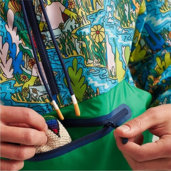 Bonobos Fielder Lightweight Anorak Pullover Jacket Windbreaker Skater Gorpcore - Picture 9 of 15